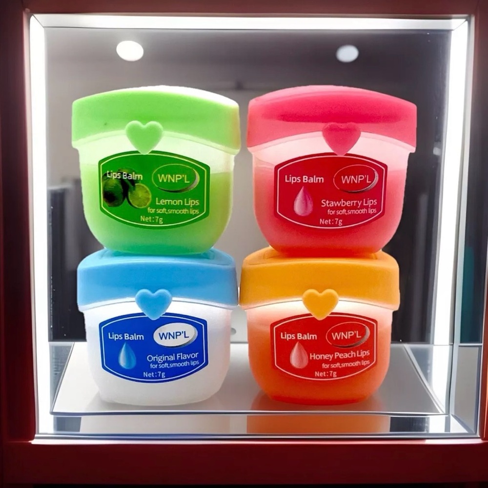 Fruit Flavored Lip Balm Set Of 4 (0.25 oz Each)